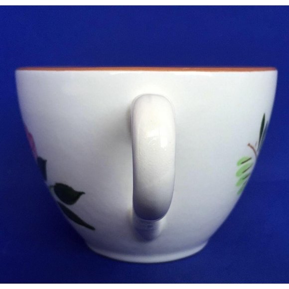 Stangl Fruit and Flowers Cup And Saucer Set Pattern Hand Painted Coffee Tea VTG - Picture 5 of 12
